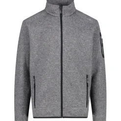 Herren Strick Fleece Jacke