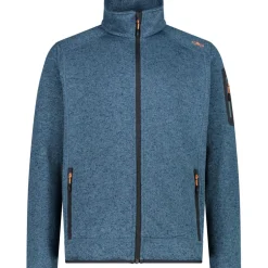 Herren Strick Fleece Jacke