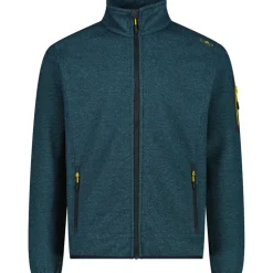Herren Strick Fleece Jacke