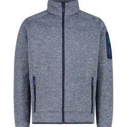 Herren Strick Fleece Jacke