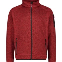 Herren Strick Fleece Jacke