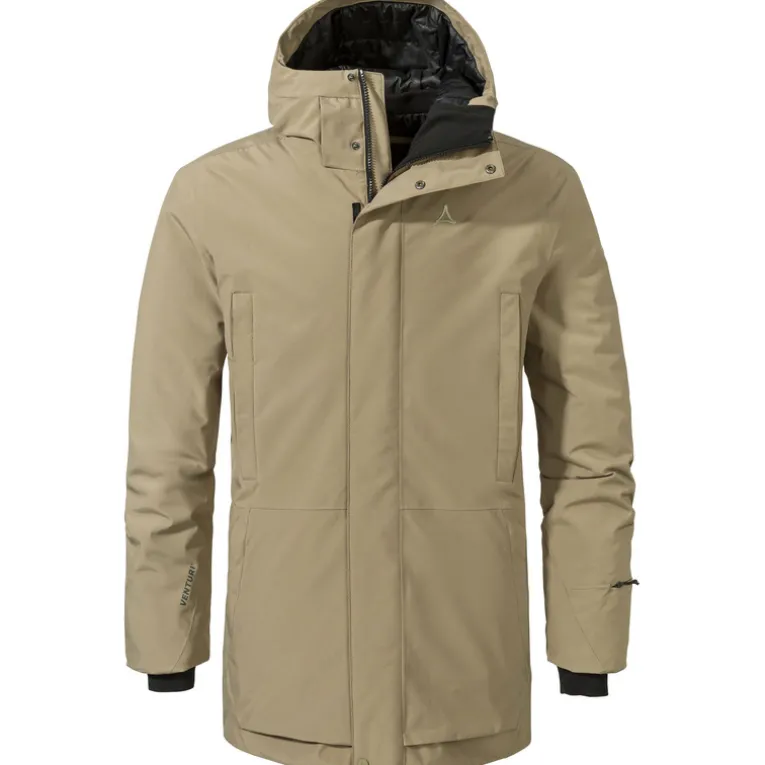Herren Style Crivat Ins Parka