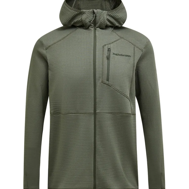 Herren Trail Polartec Hoodie Jacke