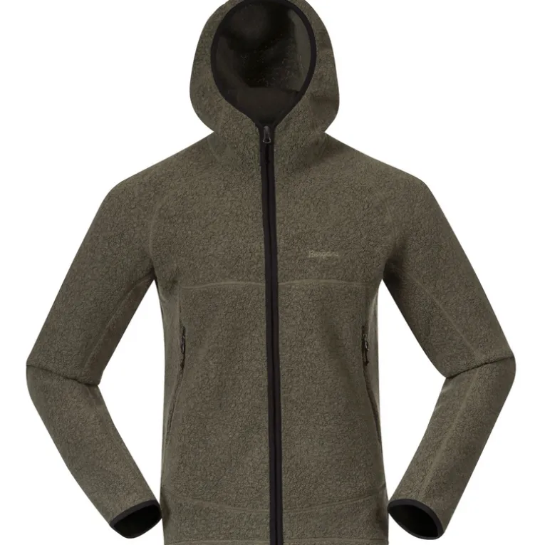 Herren Vaagaa Merino Terry Hoodie Jacke