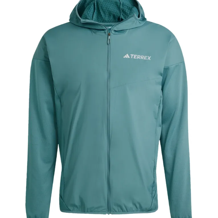 Herren Xperior Climawarm Wind Light Fleece Hooded Jacke