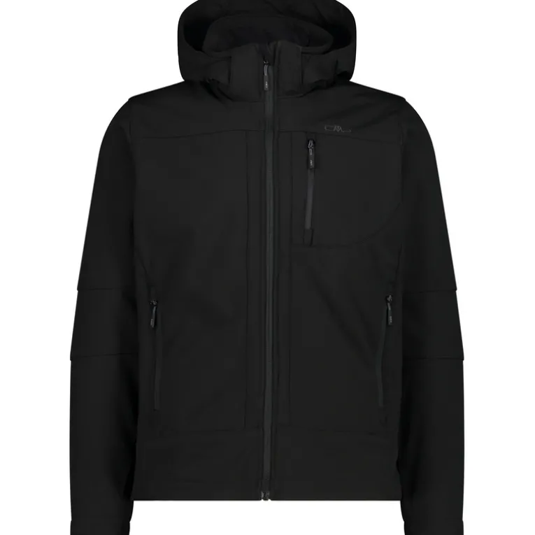 Herren Zip Hoodie Softshell Jacke