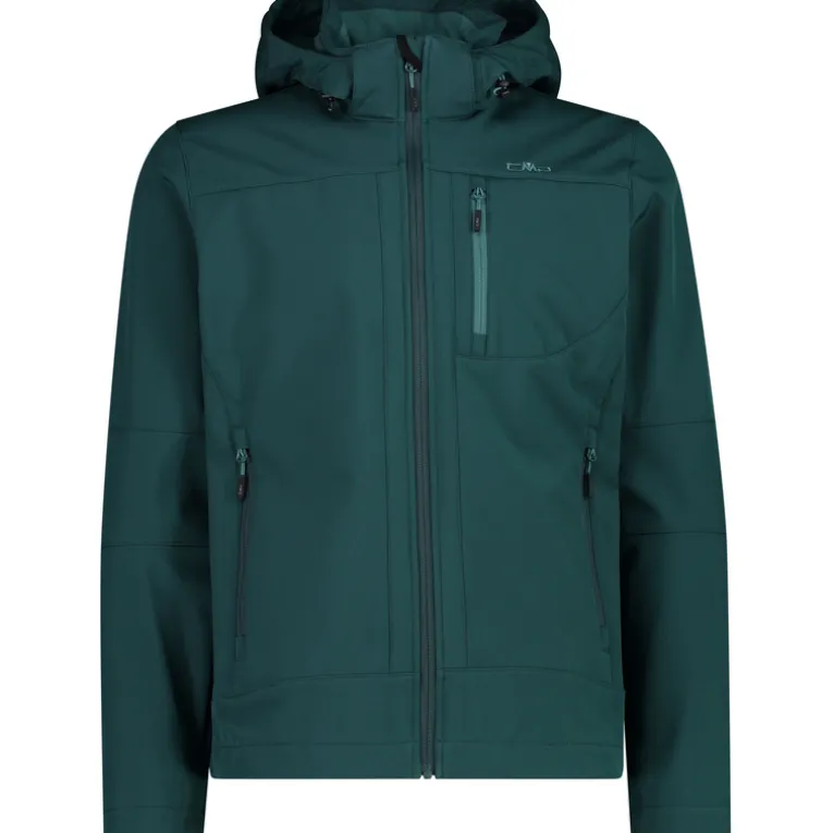Herren Zip Hoodie Softshell Jacke