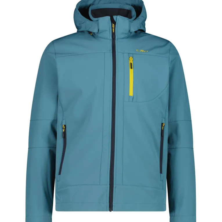 Herren Zip Hoodie Softshell Jacke
