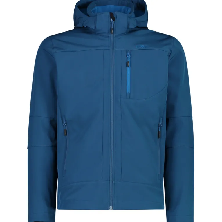Herren Zip Hoodie Softshell Jacke