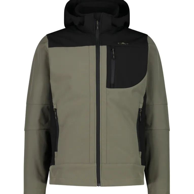 Herren Zip Hoodie Softshell Jacke