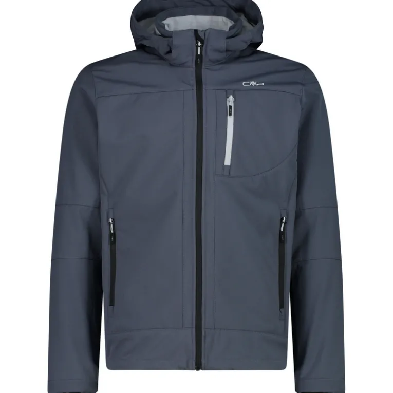 Herren Zip Hoodie Softshell Jacke