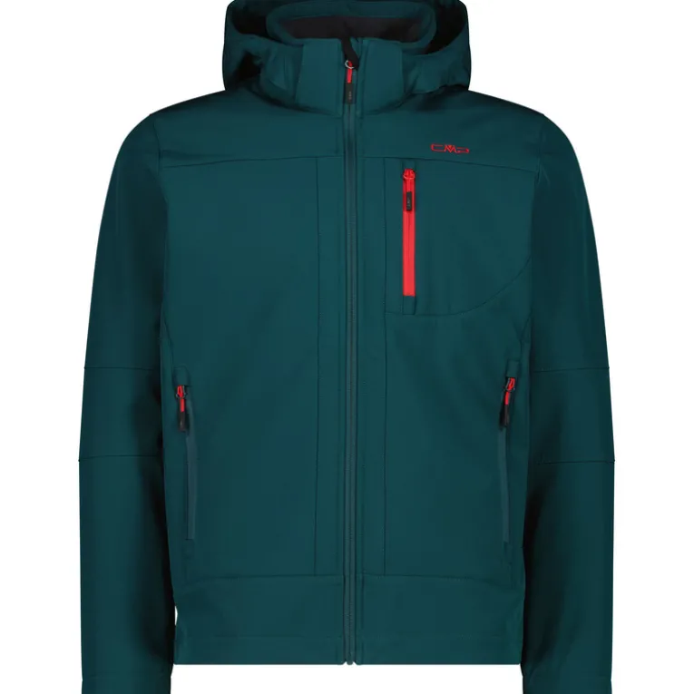 Herren Zip Hoodie Softshell Jacke