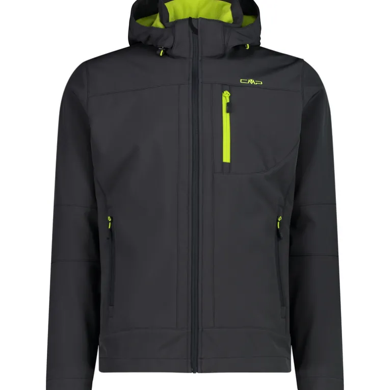 Herren Zip Hoodie Softshell Jacke