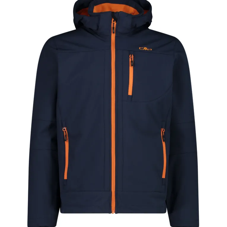 Herren Zip Hoodie Softshell Jacke