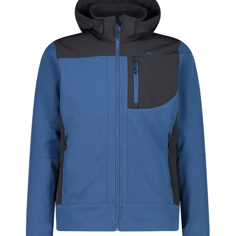 Herren Zip Hoodie Softshell Jacke