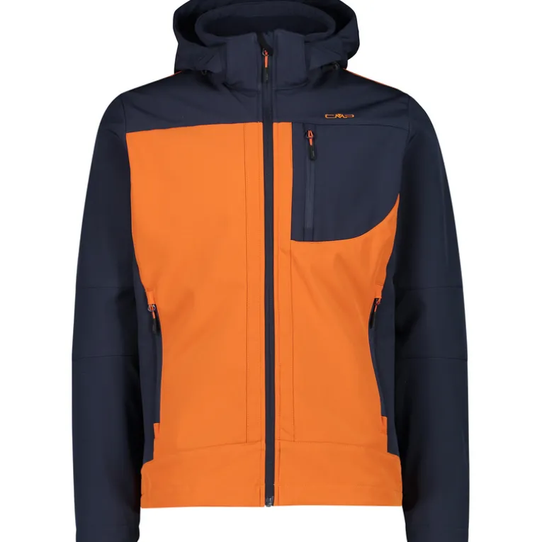 Herren Zip Hoodie Softshell Jacke