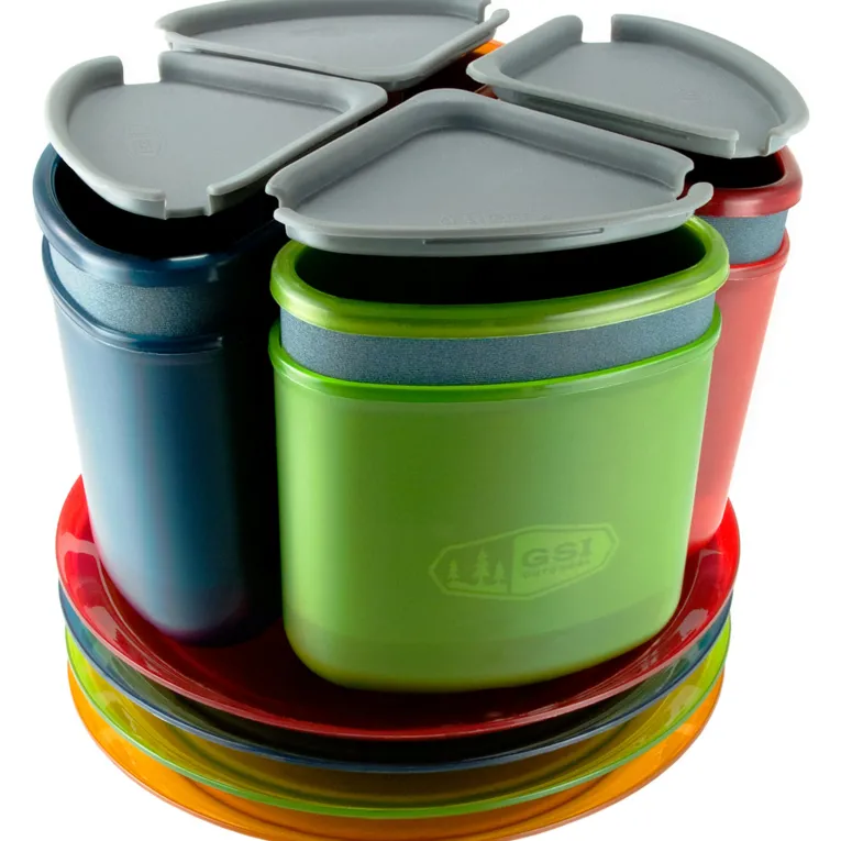 Infinity 4 Personen Compact Essgeschirr Set