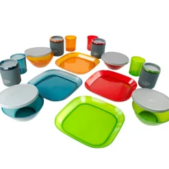 Infinity 4 Personen Deluxe Essgeschirr Set