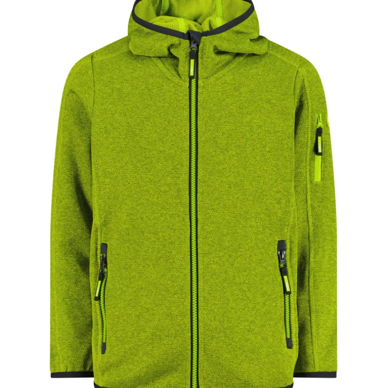 Kinder Boys Knit Tech Jacke