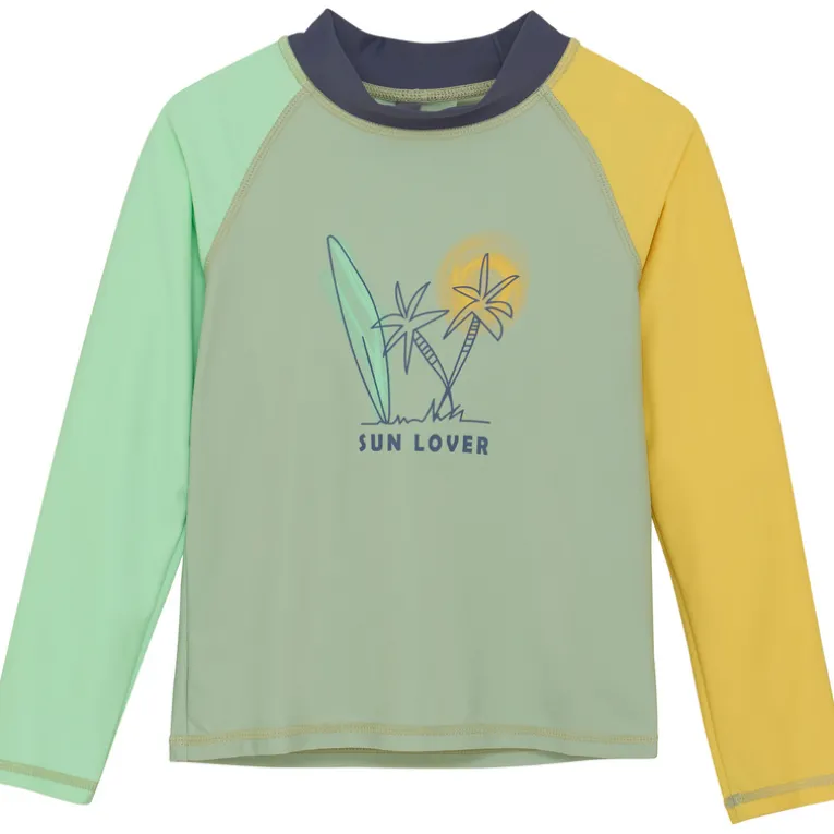 Kinder Chest Print UV Longsleeve