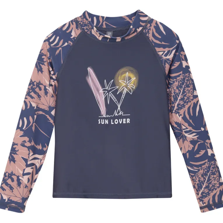 Kinder Chest Print UV Longsleeve