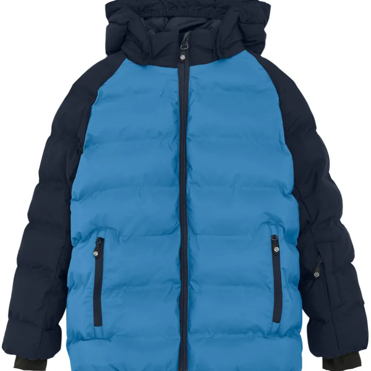 Kinder Contrast Ski Jacke