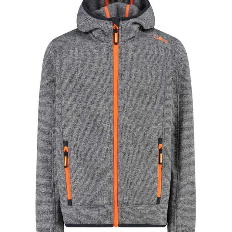 Kinder Fleece Hoodie Jacke