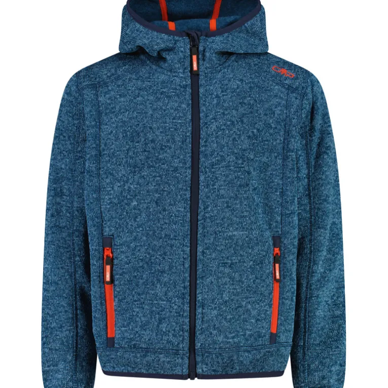 Kinder Fleece Hoodie Jacke