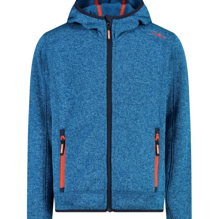 Kinder Fleece Hoodie Jacke