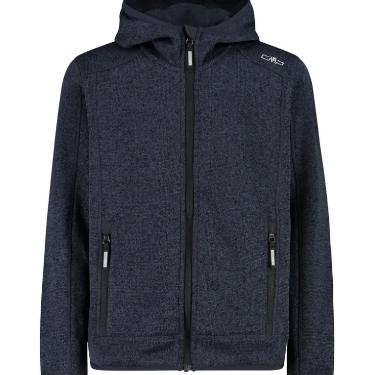 Kinder Fleece Hoodie Jacke