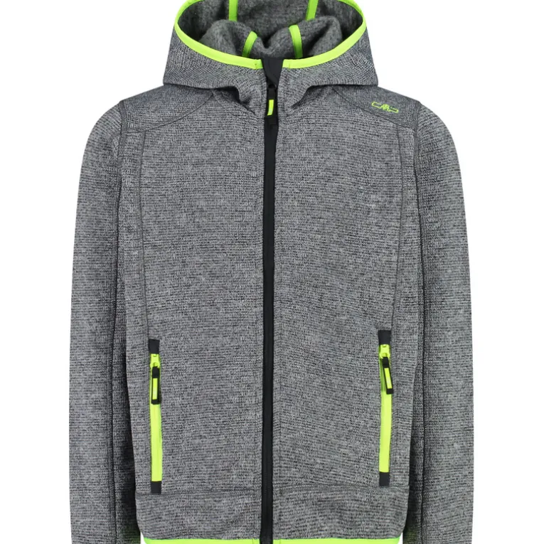 Kinder Fleece Hoodie Jacke