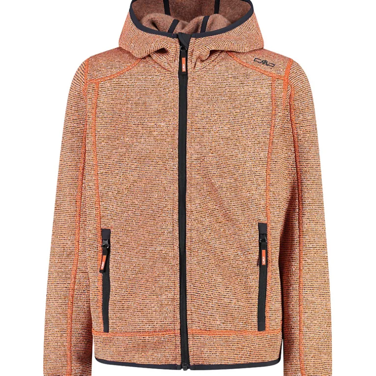 Kinder Fleece Hoodie Jacke