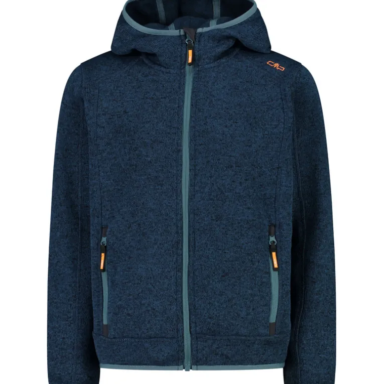 Kinder Fleece Hoodie Jacke