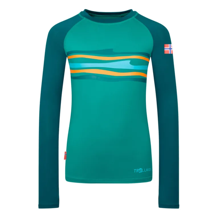 Kinder Haukland Swim Shirt