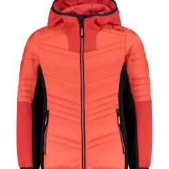Kinder Hybrid Hoodie Jacke