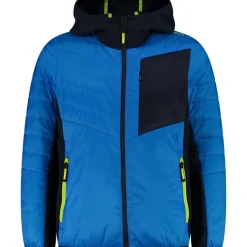 Kinder Hybrid Hoodie Jacke