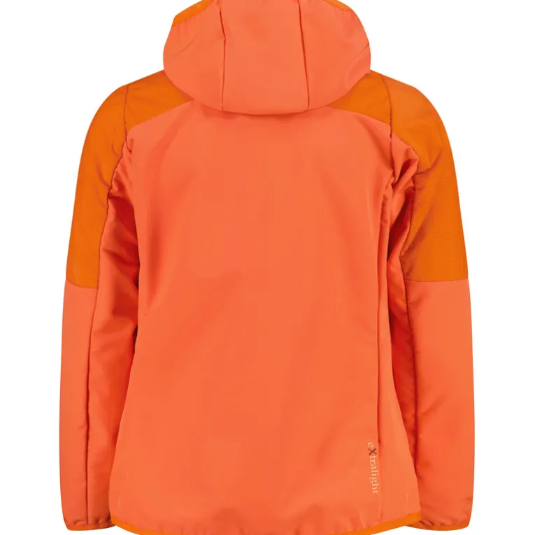 Kinder Hybrid Hoodie Jacke