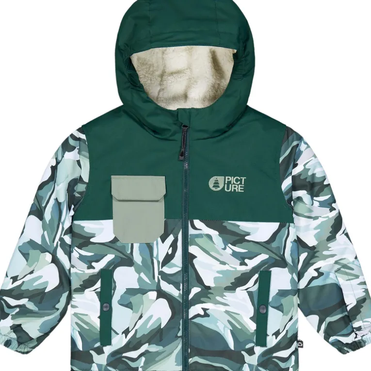 Kinder Snowy Printed Jacke