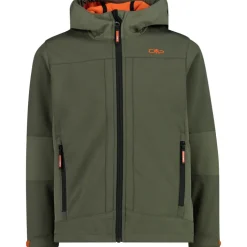 Kinder Softshell Hoodie Jacke