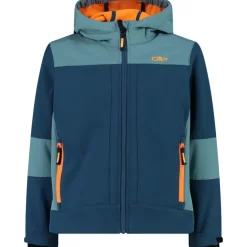 Kinder Softshell Hoodie Jacke