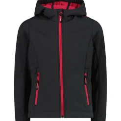 Kinder Softshell Hoodie Jacke