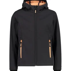Kinder Softshell Hoodie Jacke