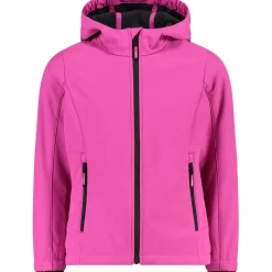 Kinder Softshell Hoodie Jacke
