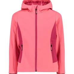 Kinder Softshell Hoodie Jacke