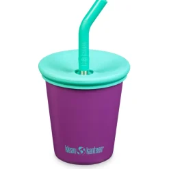 Kinder Straw Lid Steel Cup