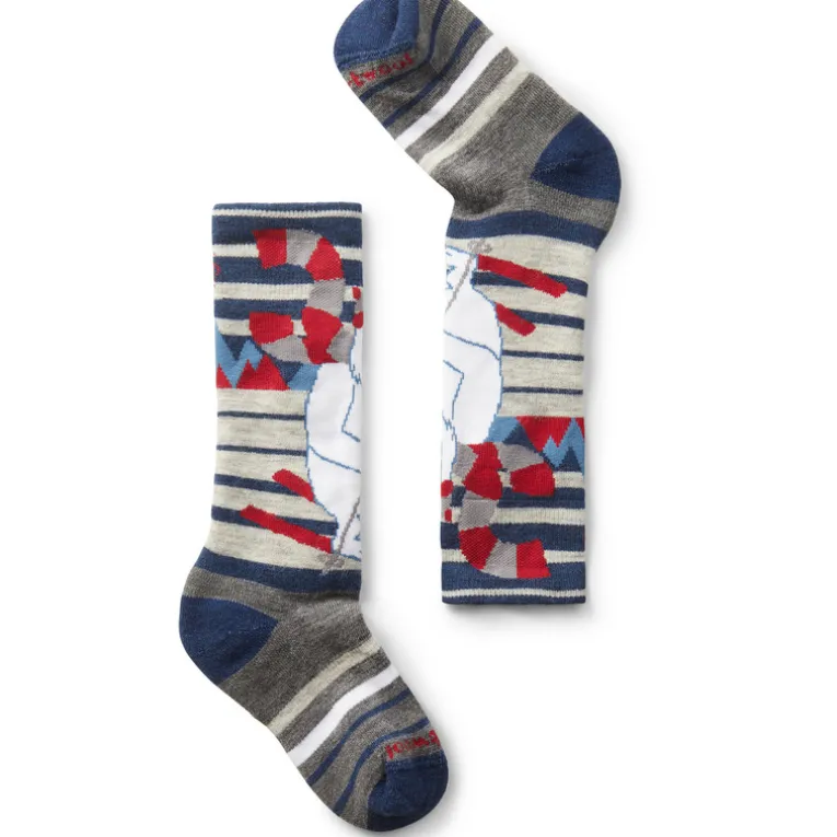 Kinder Wintersport Yeti Pattern OTC Socken