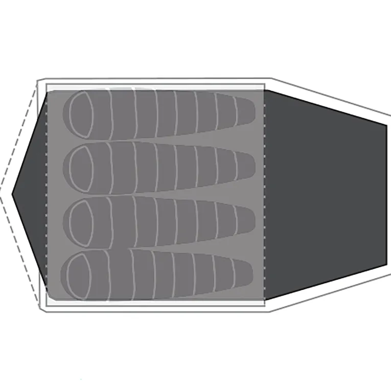 Lago Flex 4 Zeltunterlage
