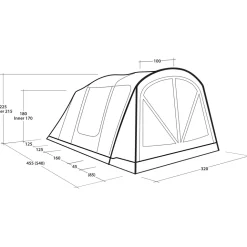 Nashville 5 Air TC Zelt