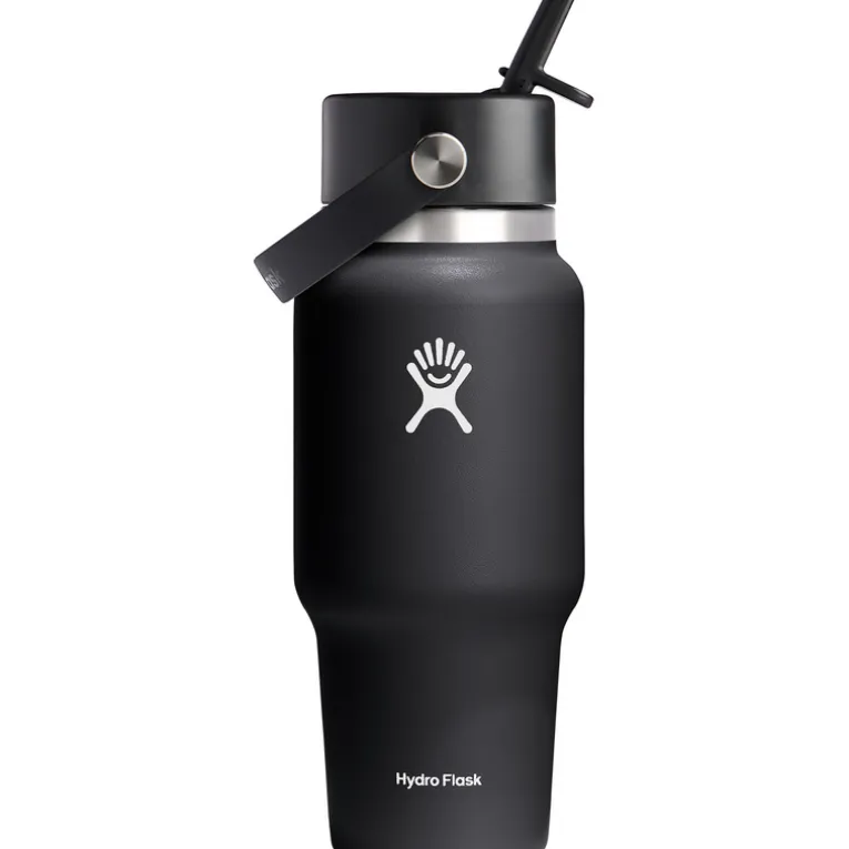 24oz Wide Flex Straw Travel Isolierflasche