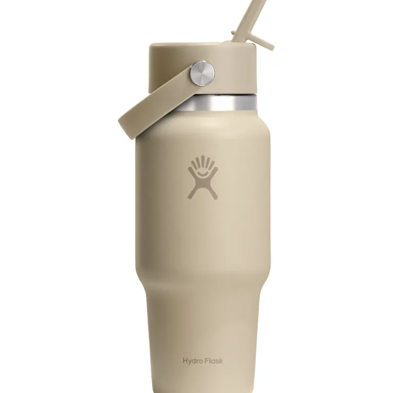 24oz Wide Flex Straw Travel Isolierflasche